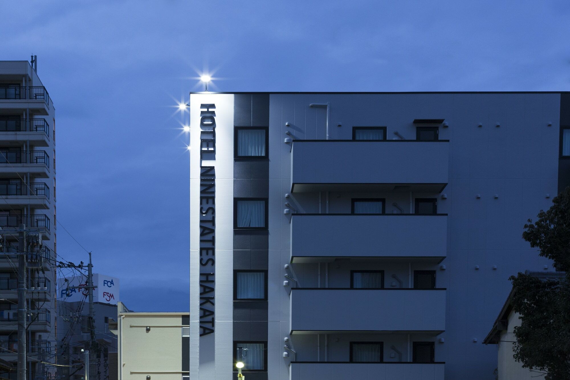 Hotel Ninestates Hakata Fukuoka  Exteriér fotografie